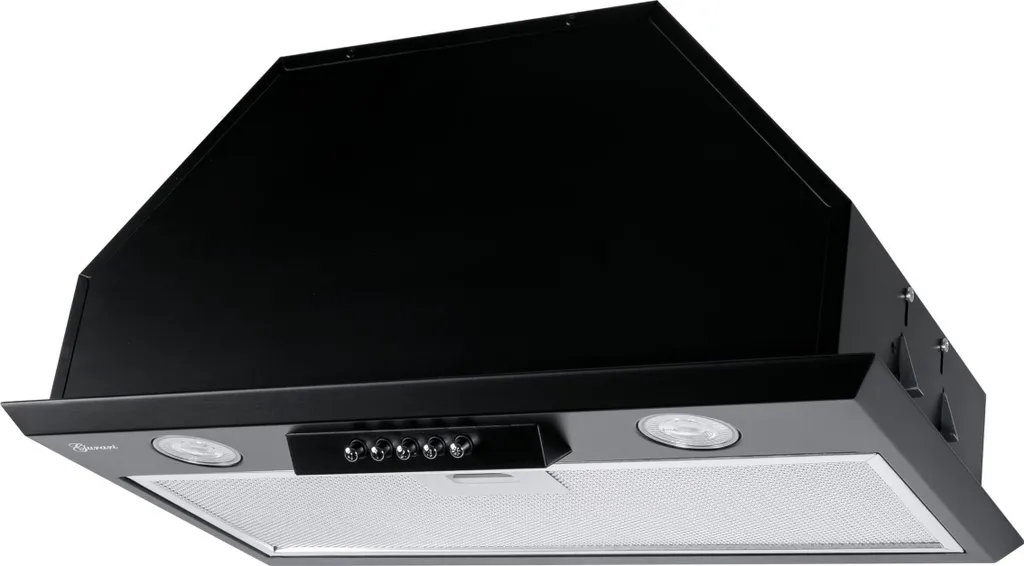 GURARI GCH B 051 52 BL under-cabinet cooker hood, 52cm extractor hood, ceiling hood, in black