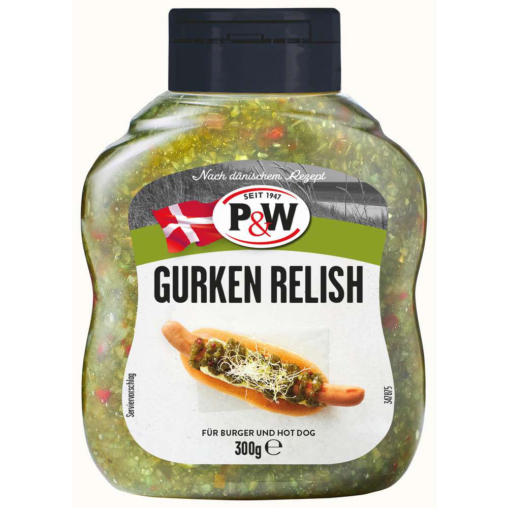 P&W Cucumber Relish 300g