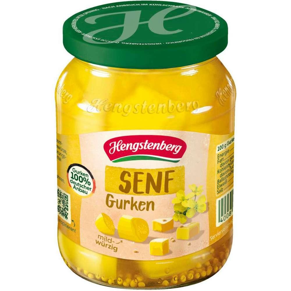 Hengstenberg cucumbers, mustard