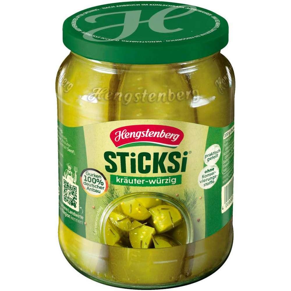 Hengstenberg Cucumber strips Sticksi, herbs