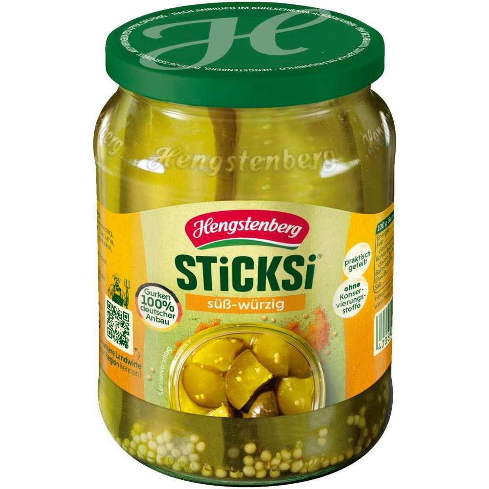 Hengstenberg Cucumber strips Sticksi, Original