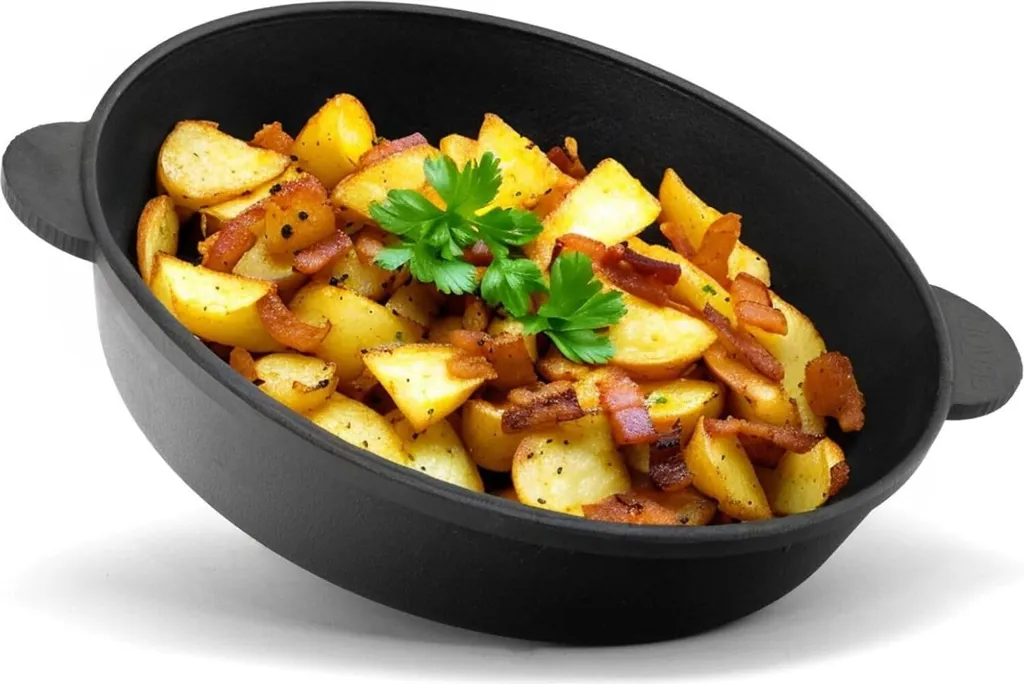 BIG-PAN Cast iron braising pan 26 cm BRIZOLL pan serving pan frying pan casserole pot roasting pan oven-safe induction baking braising roasting