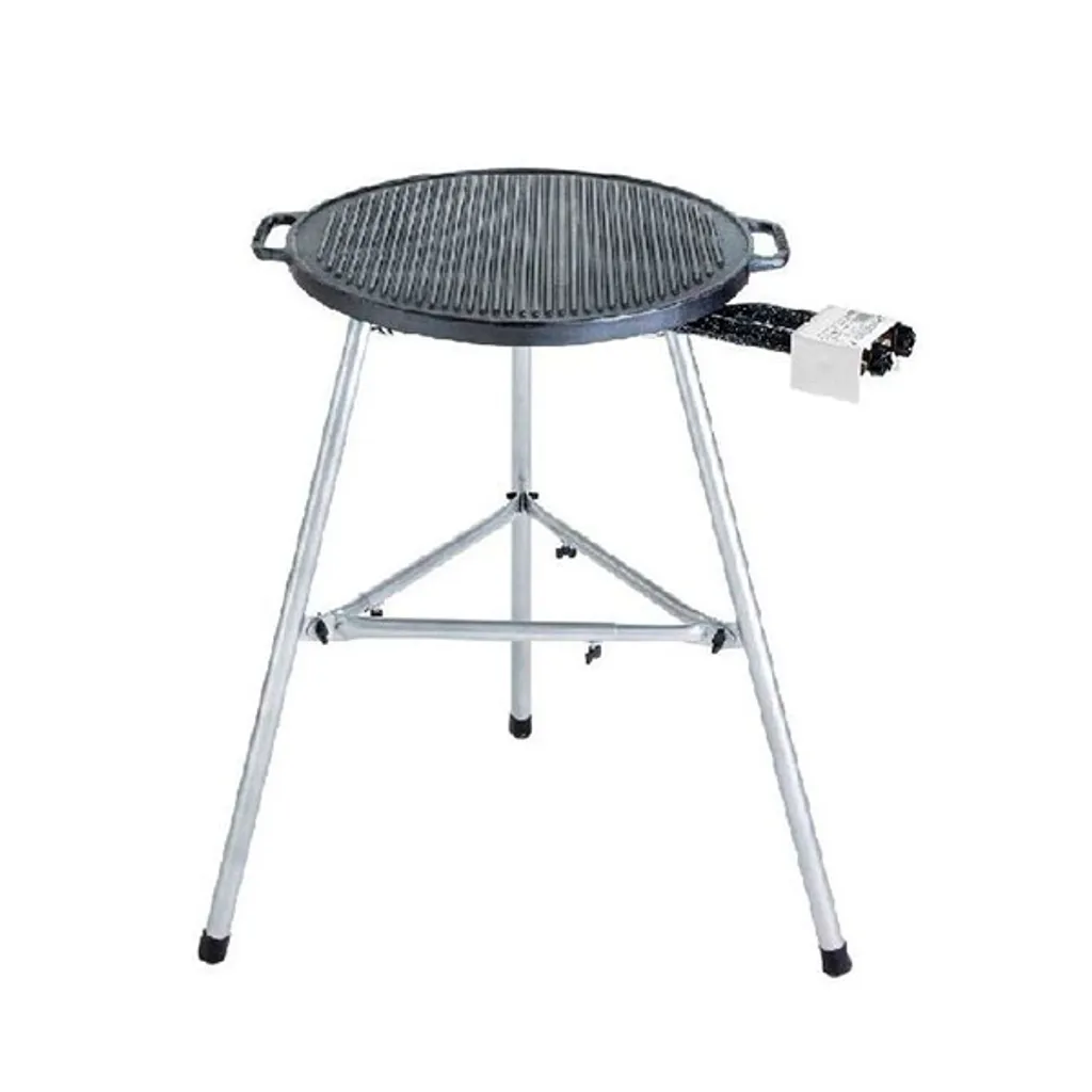 PAELLA WORLD Cast iron grill plate set 3 with ignition safety device