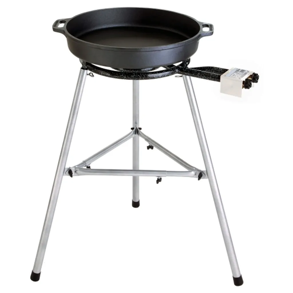 PAELLA WORLD Cast iron pan set 2 with ignition safety device