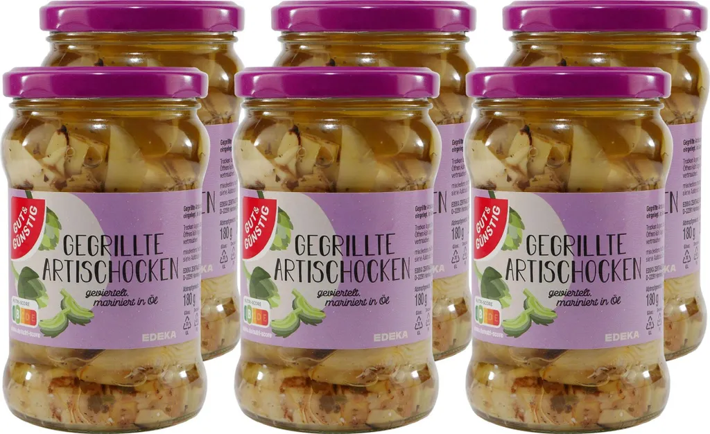 Edeka Good & Grilled Artichokes (6 x 280g)