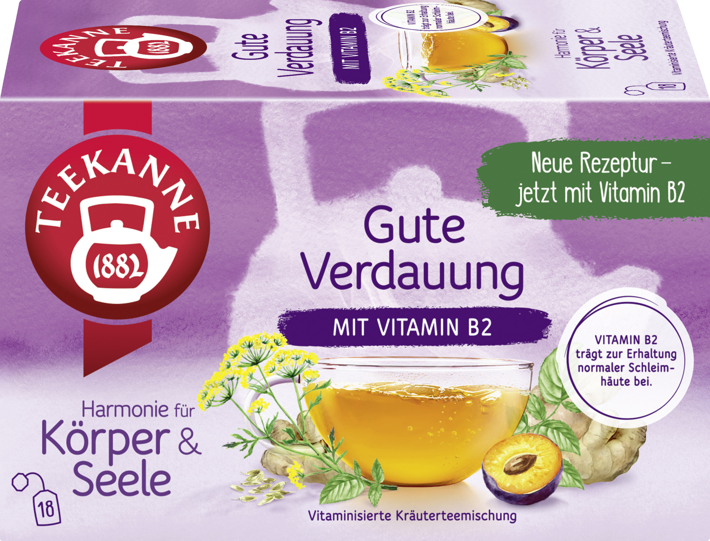 Teekanne Good digestion with vitamin B2