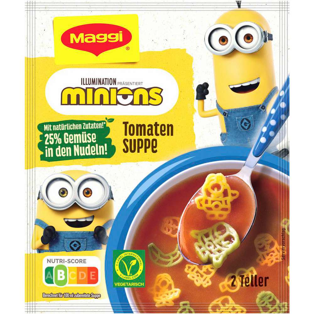 Enjoy your meal, Minions tomato soup