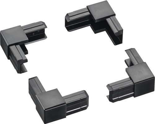 Gutta Aluline corner connector 36 x 36 mm
