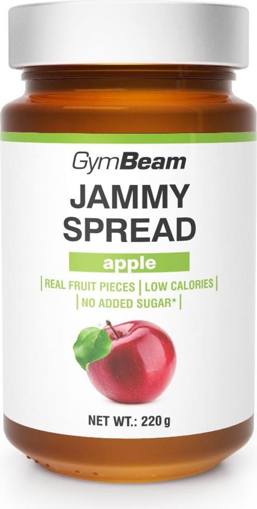 GymBeam - Jammy Spread 220 g Apfel