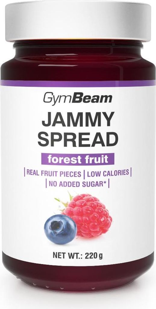 GymBeam - Jammy Spread 220g Forest Fruits