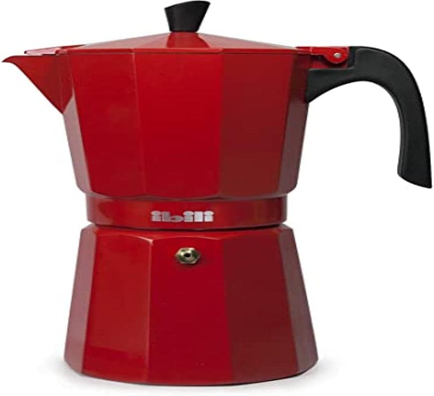 IBILI - Bahia Roja Express Coffee Maker 12 Cups 600ml Aluminum