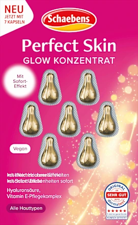 Schaebens Perfect Skin Glow Concentrate Capsules, 7 capsules