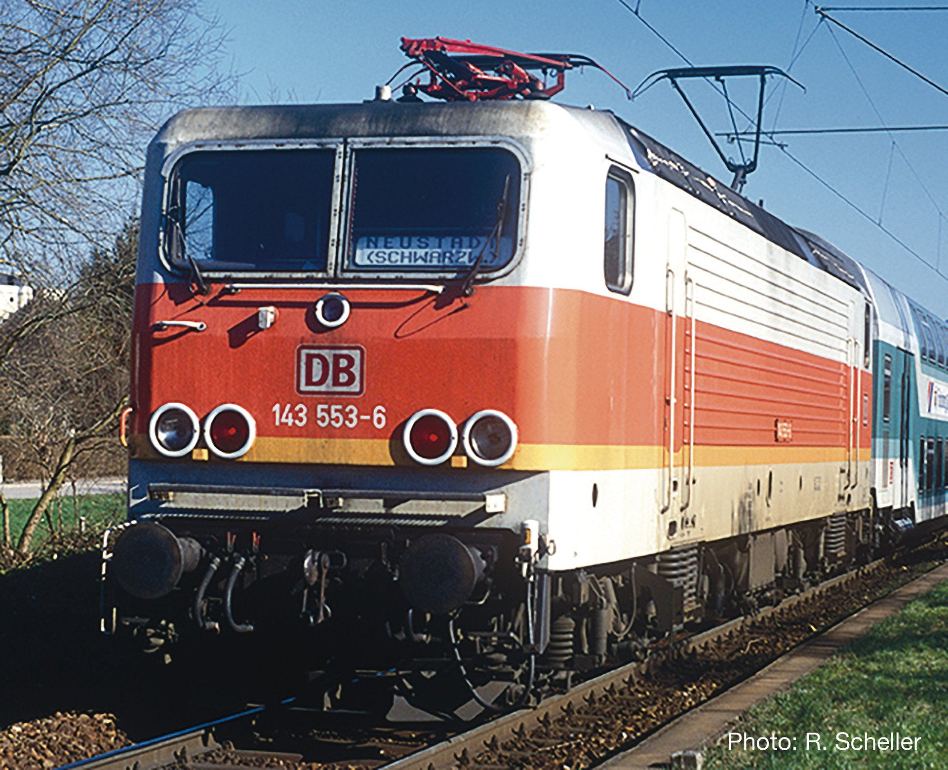 Roco H Ro Electric Locomotive Br S Grey Orange