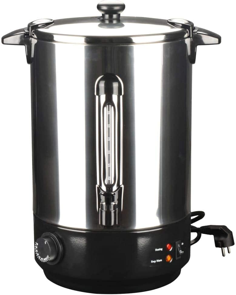 vidaXL Mulled Wine Cooker 15L 2500W Preserving Machine Mulled Wine Machine Kettle