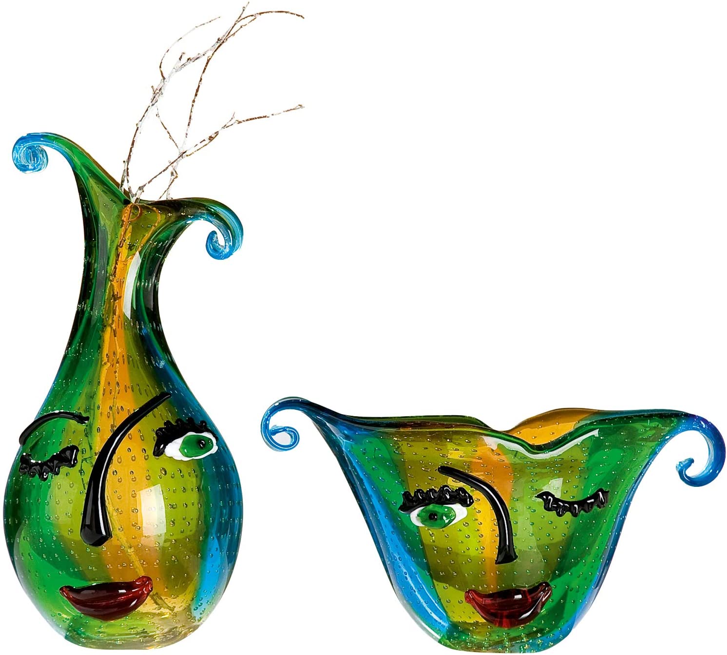 GILDE GLAS Art Vases - Glass - Various Models and Sizes