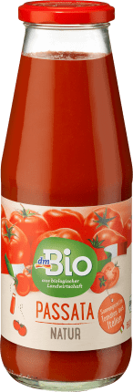 dmBio Tomatoes are fine, passata, 690 g
