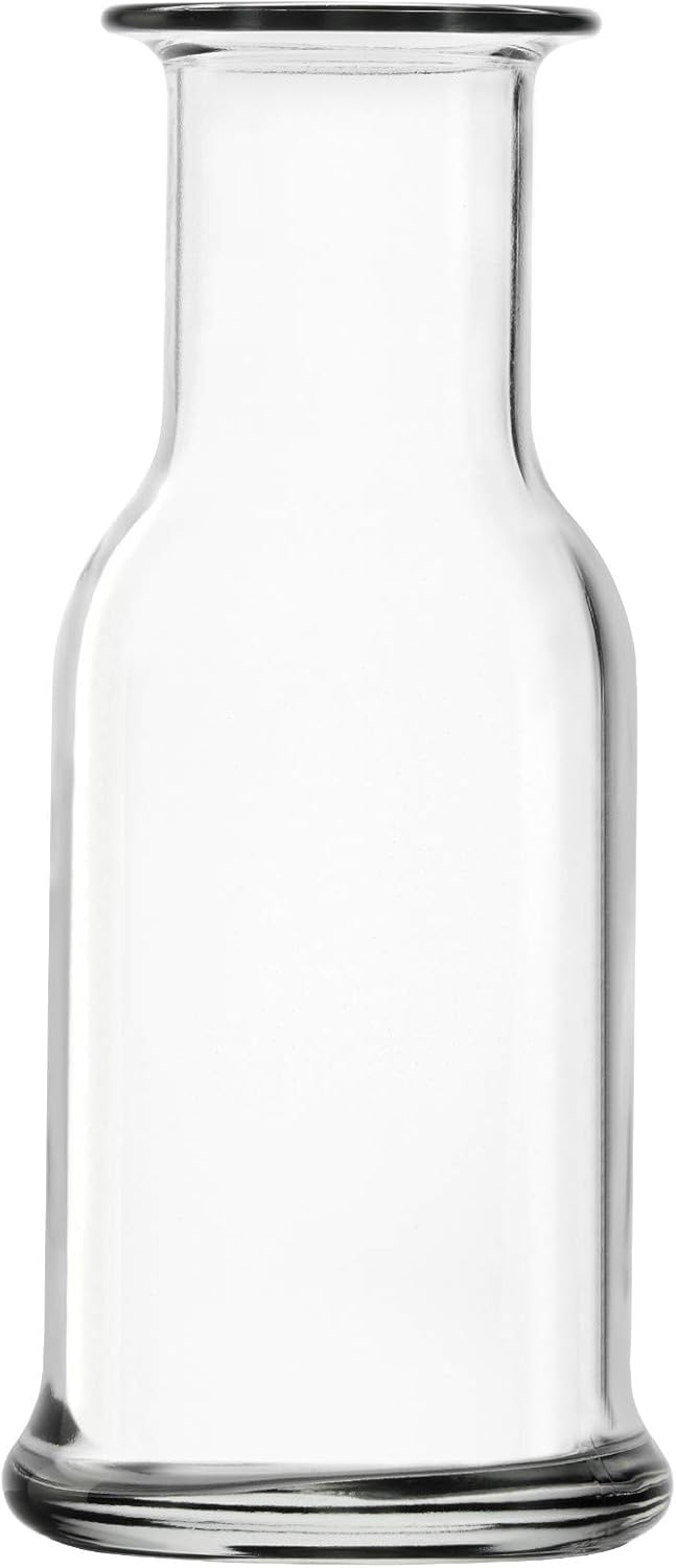 Stölzle Lausitz Stölzle Oberglas Purity Glass Carafe / Set of 6 Small Carafe 250 ml / High-Quality Carafe Glass Suitable as Water Carafe for Lemonade, Wine Carafe / Break-resistant and Dishwasher Safe