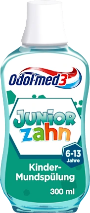 Odol med 3 Mouthwash children Juniorzahn, 6-13 years, 300 ml