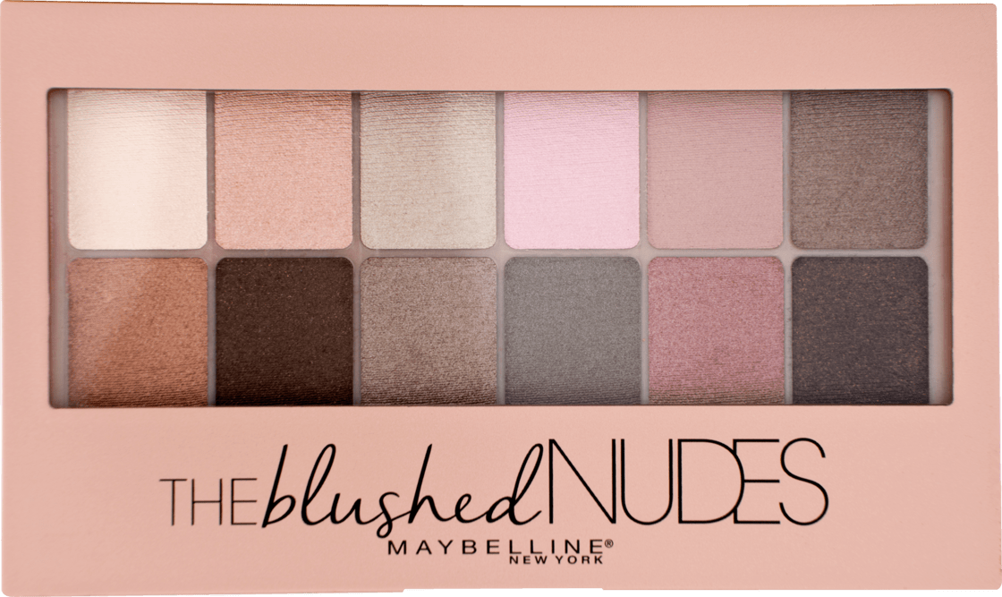 Maybelline Eyeshadow Palette Eyestudio Blushed Nudes Palette, 9.6 G Of