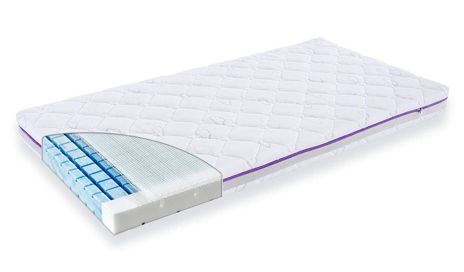 Traeumeland Träumeland T015201 - Baby Mattress Breeze 60 x 120 cm