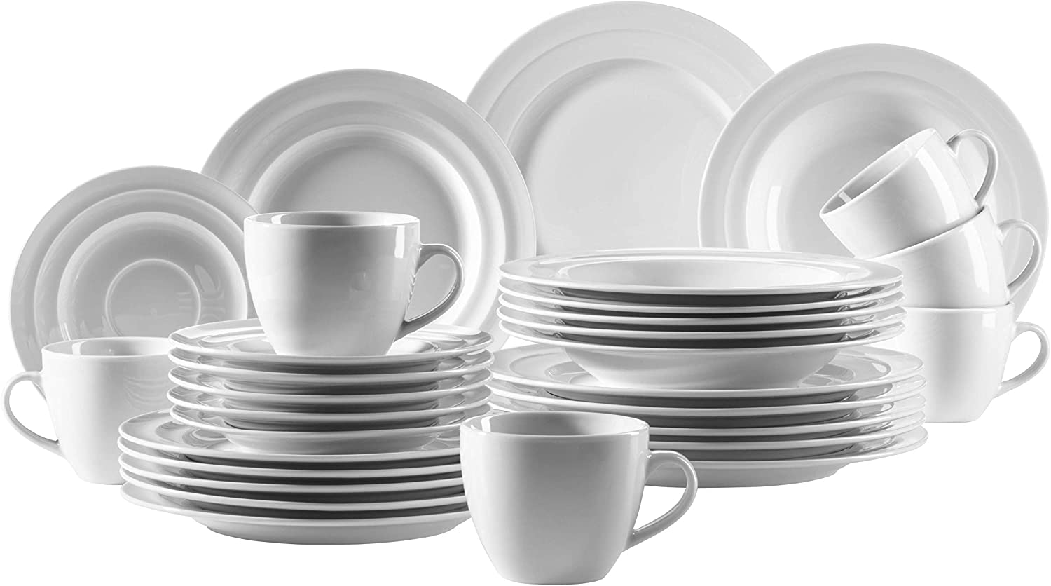 Maser Mäser VALAS Crockery Set Porcelain White