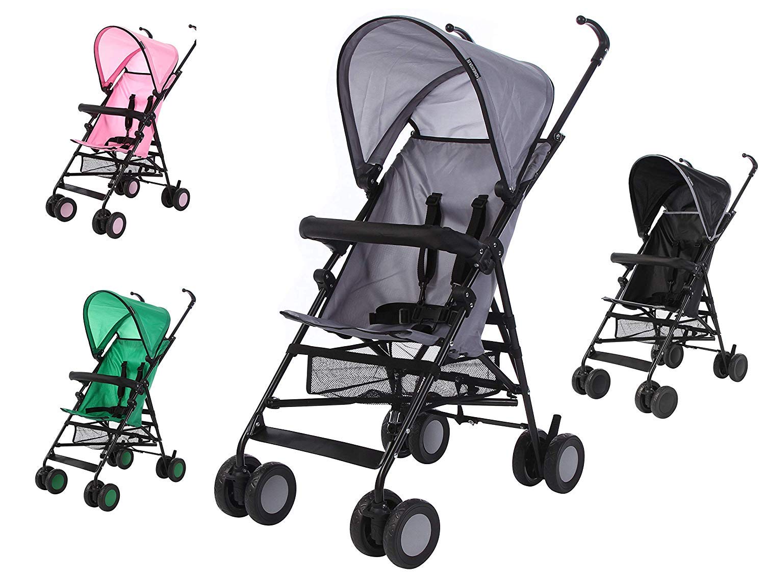 Kidmeister Pram Buggy Stroller Jooger (Grey)