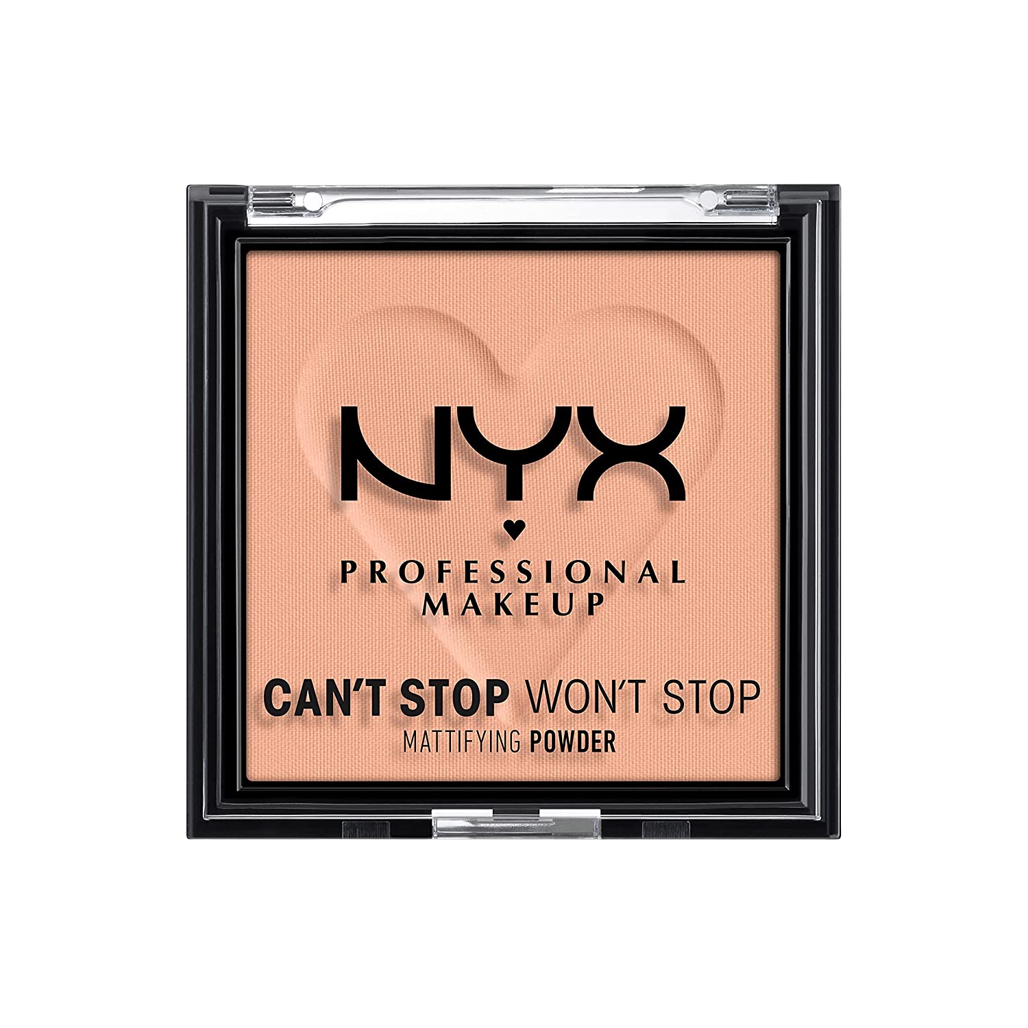 NYX Professional Makeup Can\'t Stop Won\'t Stop Mattifying Powder, Matte Finish, Farbton: Brightening Peach, ‎brightening