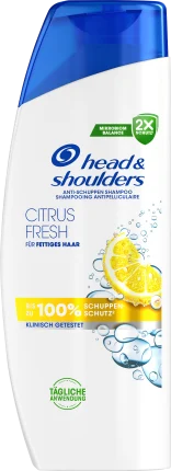 head&shoulders Shampoo anti-dandruff Citrus Fresh, 200 ml