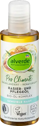 alverde NATURKOSMETIK Shaving oil and care oil with oil complex, 100 ml