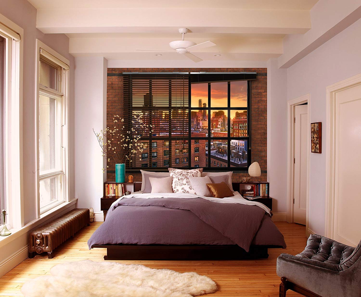 Komar Photo Wallpaper 8 Txs-882 Paper Brooklyn Brick Size: 368 X 254 Cm (W