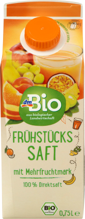 dmBio Breakfast juice, 0,75 l
