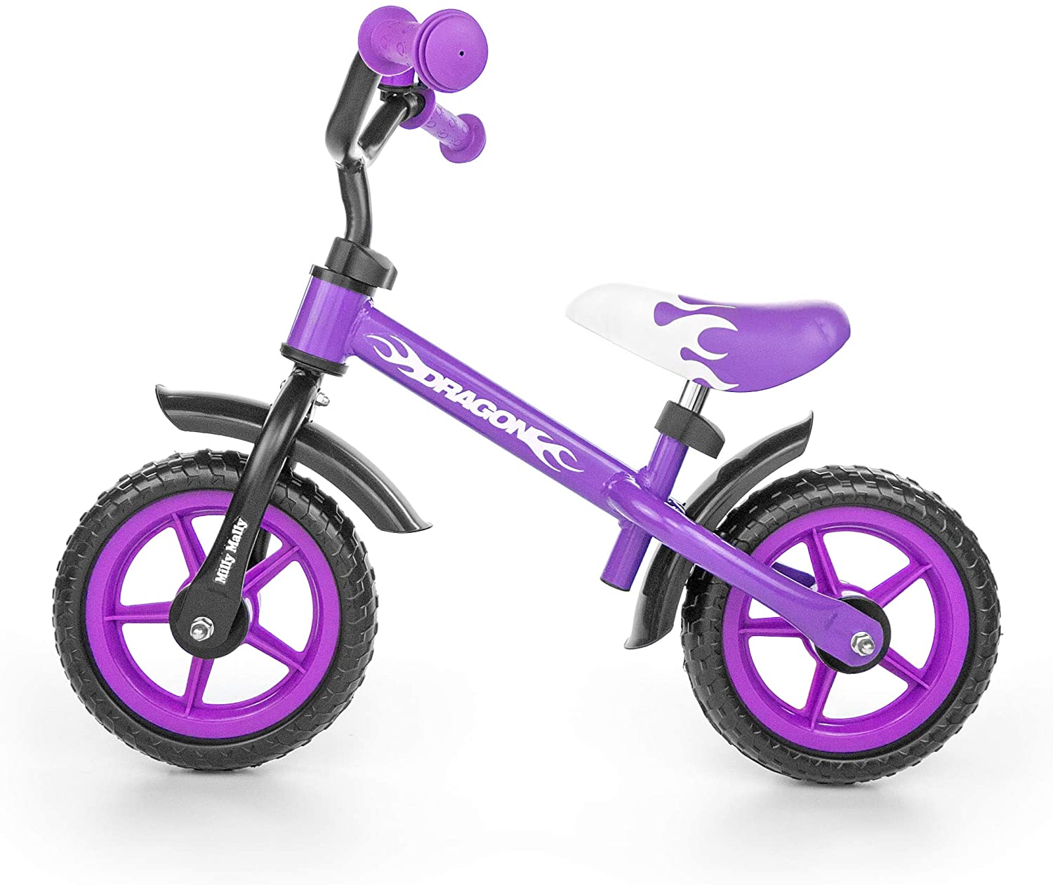 Milly Mally 10 Inch Balance Bike For 2-4 Years Old Kids Walking Training L