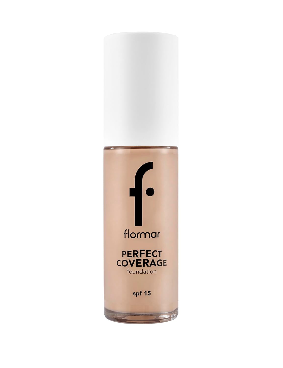 Flormar Perfect Coverage Foundation 101 Pastels - High Coverage & Long-Lasting Foundation with SPF15