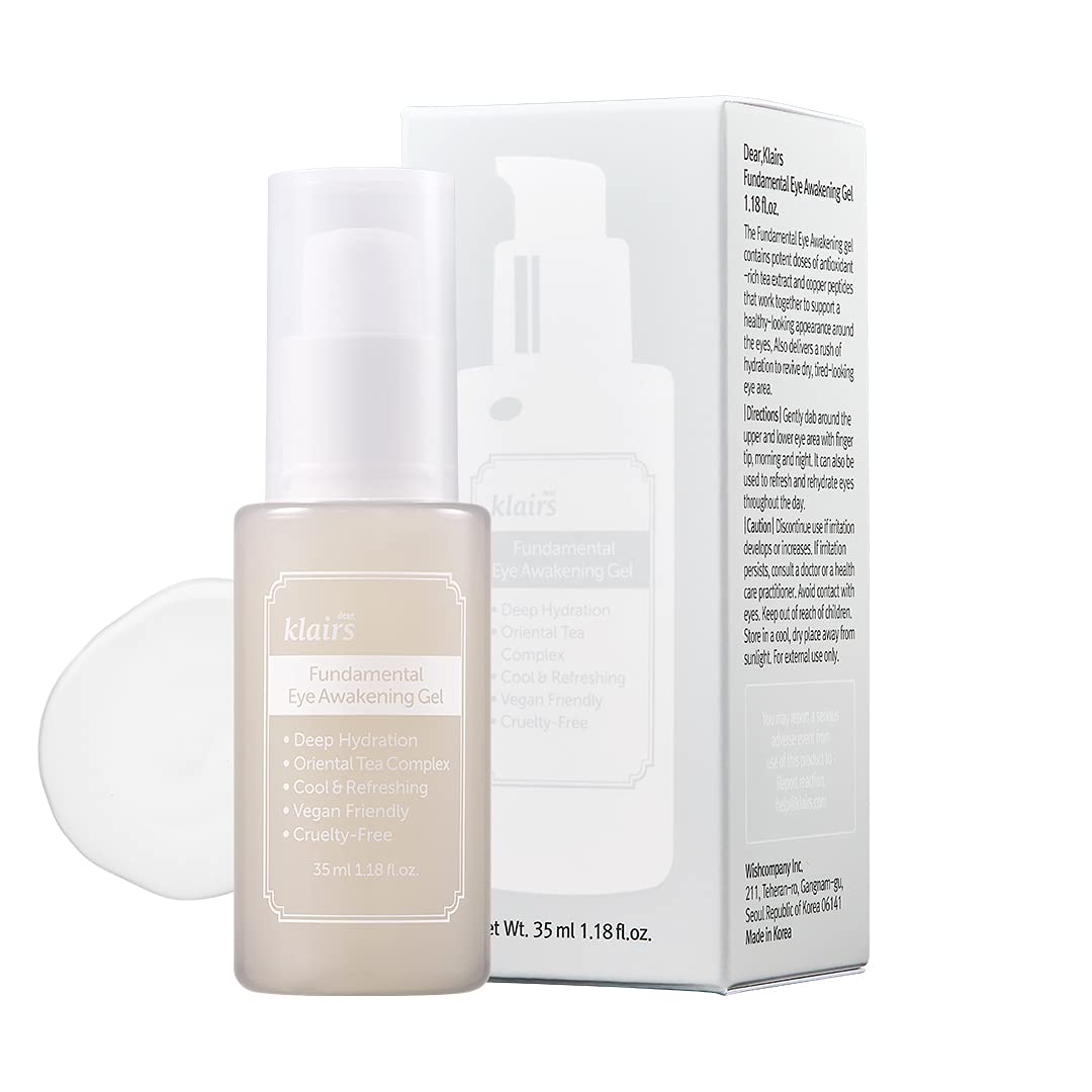 Klairs Fundamental Eye Awakening Gel, ‎durchsichtig