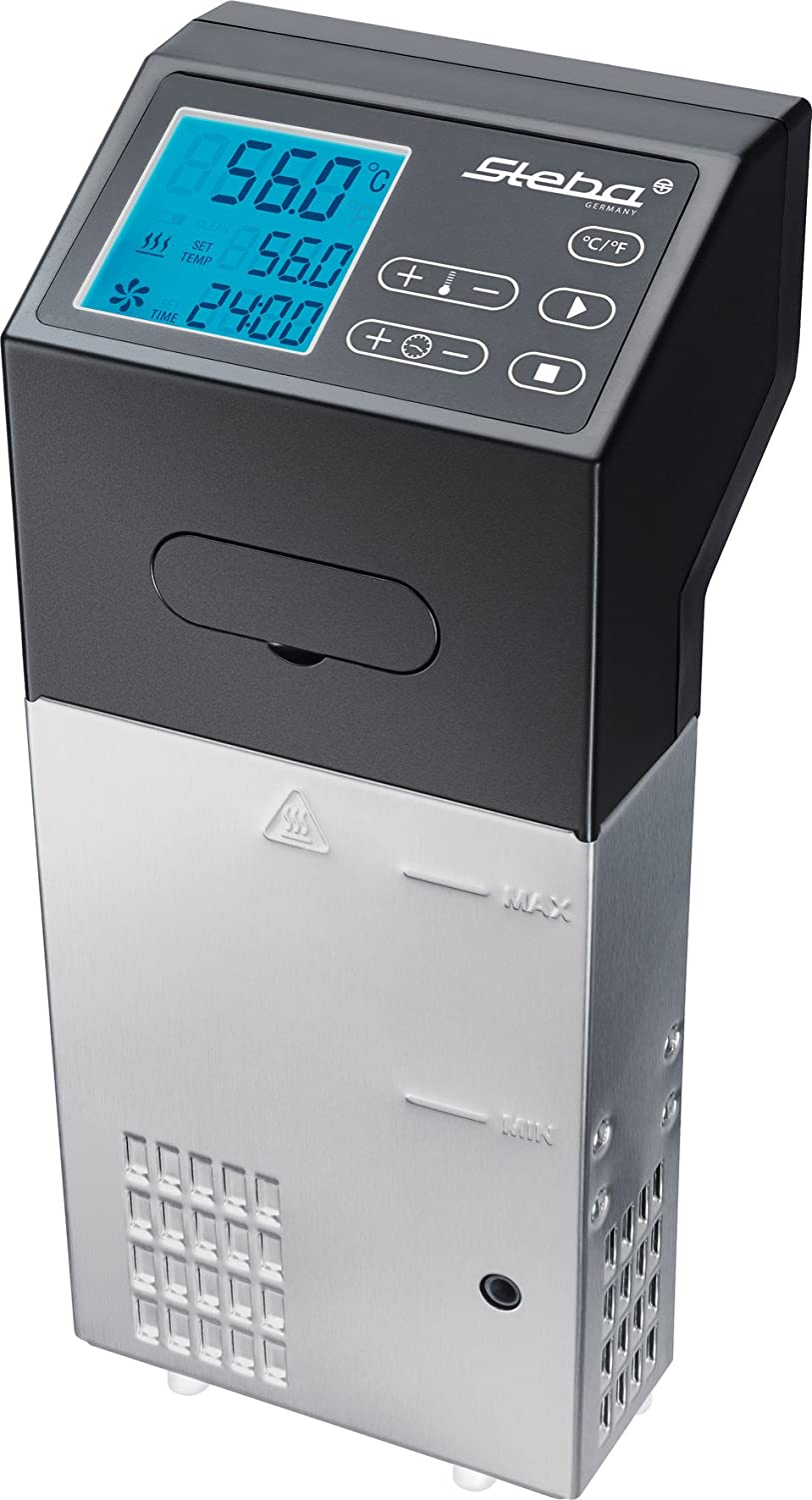 Steba SV 100 Professional Sous Vide Cooker, 1500 W, Stainless Steel/Black