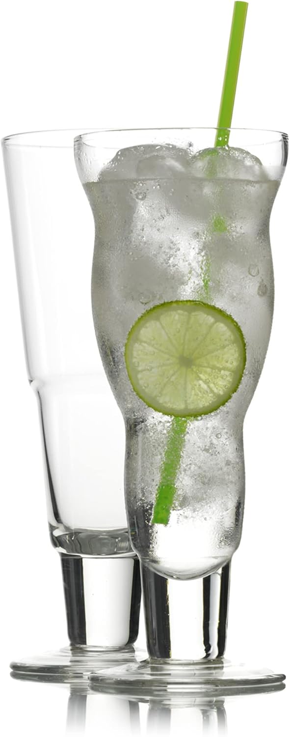 Stölzle Lausitz Store Stölzle Lausitz Rumba Cocktail Glasses, Set of 6, 420 ml, Made of High-Quality Crystal Glass, Shatterproof and Dishwasher Safe