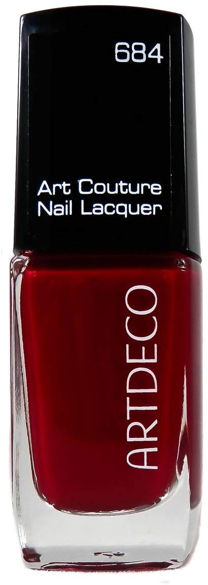 Artdeco Art Deco Art Couture Nail Varnish, lucious red ‎684