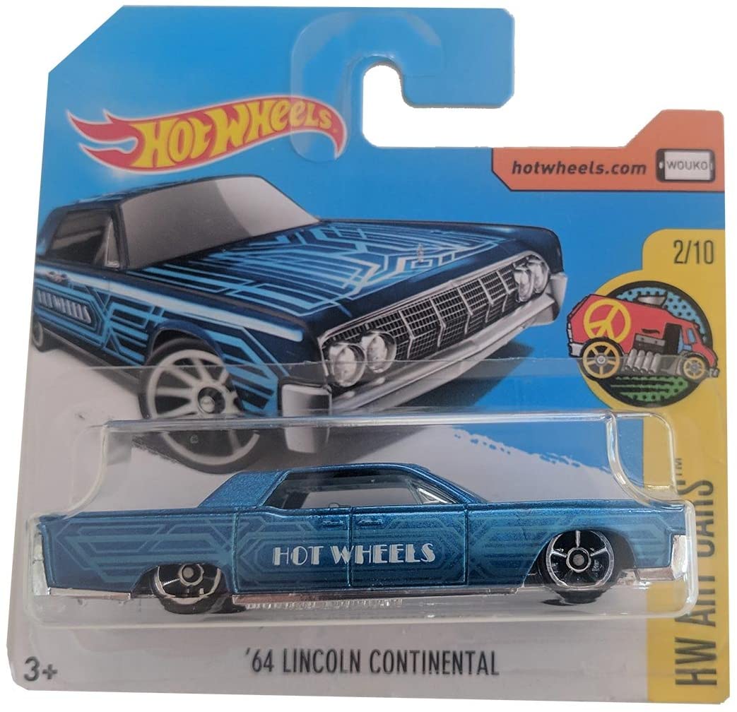 Hot Wheels  64 Lincoln Continental Hw Art Cars 110/365 On Short Card