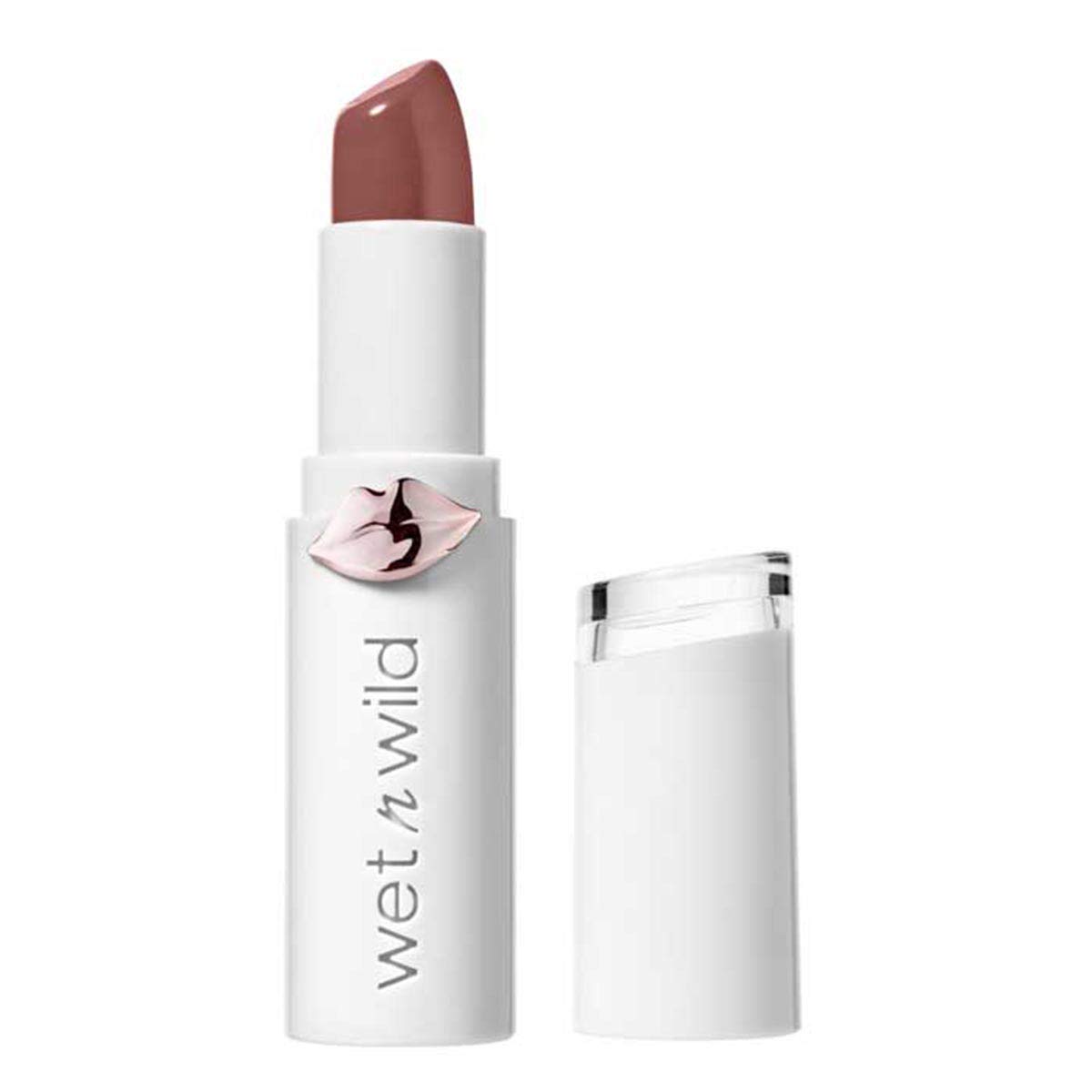 Wet n Wild, Megalast Lipstick, Long-Lasting Moisturising Shiny Lipstick, Extra Formula with Micro Balls, Natural Extracts, Coenzyme Q10, Vitamin A & E, Mad for Mauve