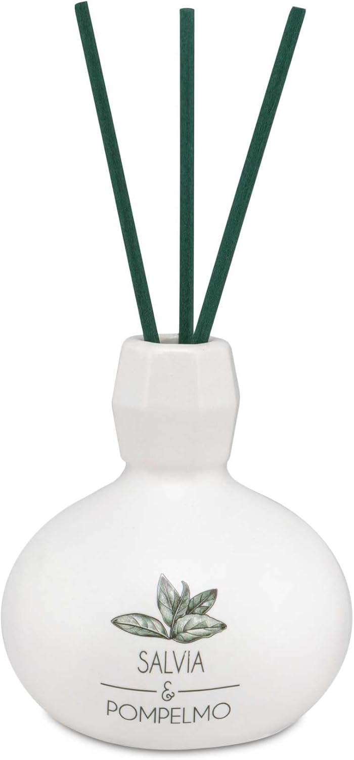 LA PORCELLANA BIANCA U10322049A83 Fragrance dispenser, stone, white