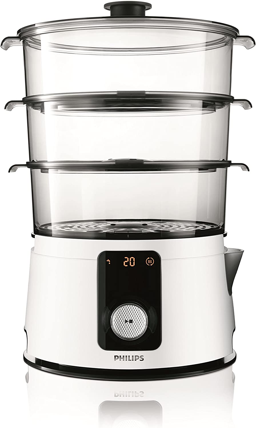 Philips Avance Collection HD9150/00 Steamer/Back Cover Plastic/metal white