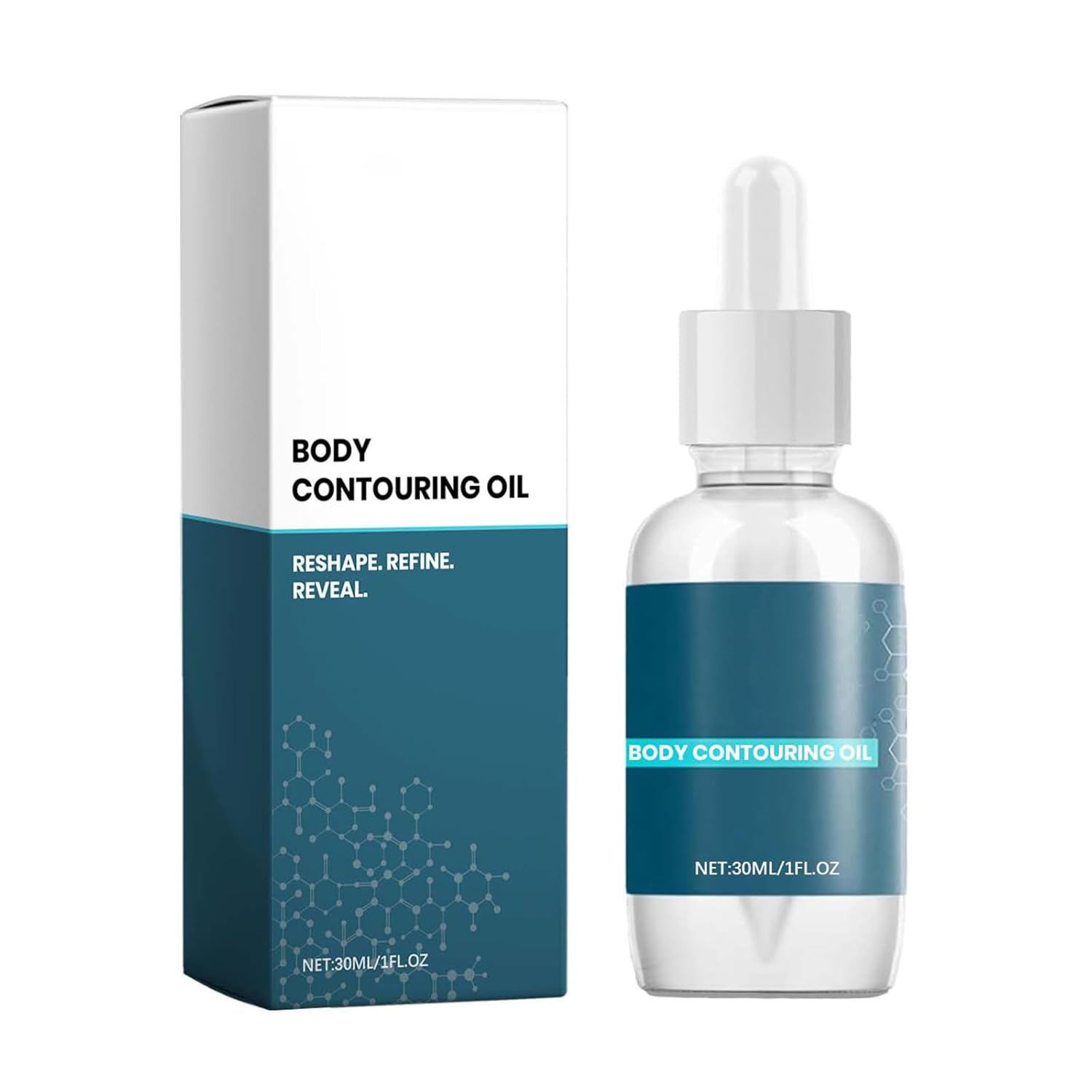 Generic Moisturising Body Oil for the Body, Gentle Moisturising Skin Massage, Moisturising Body Oil, 30 ml kRA431 (Mint Green, 10.02 x 2.8 cm)
