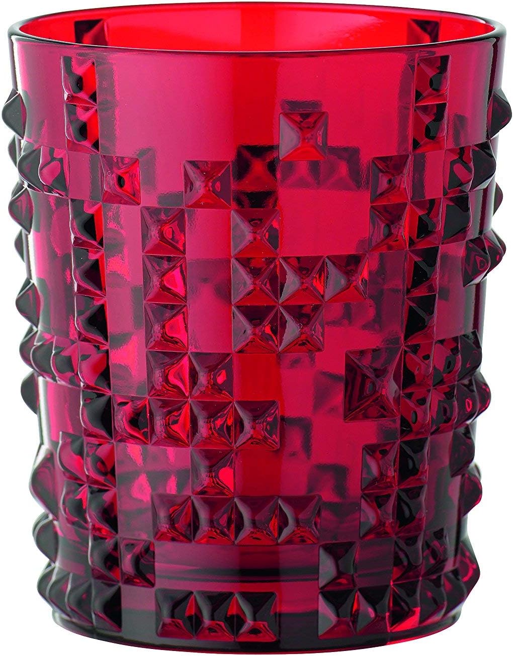 Spiegelau & Nachtmann 100056 Mug of 284/71 Punk UK/1/4 K, Ruby Glass Photo Frame 9 x 9 cm