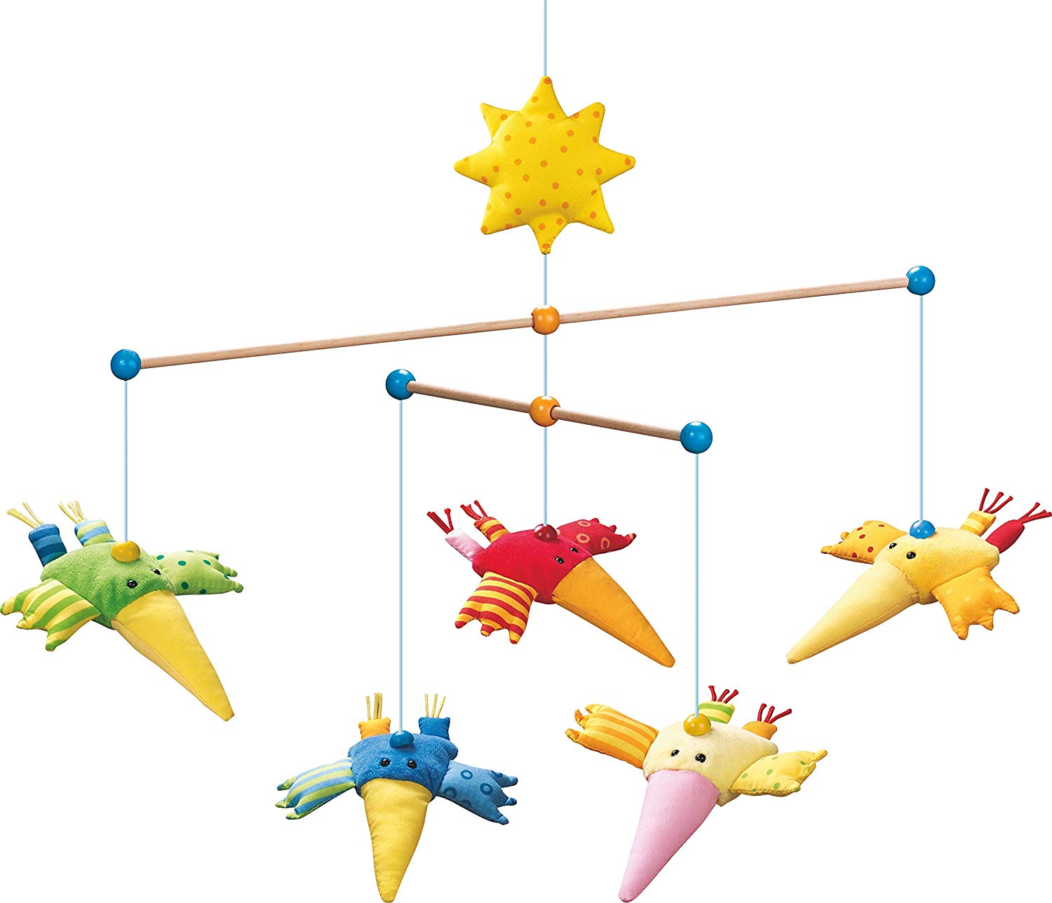 Haba Mobile Zwitsch Erlinge A Colourful