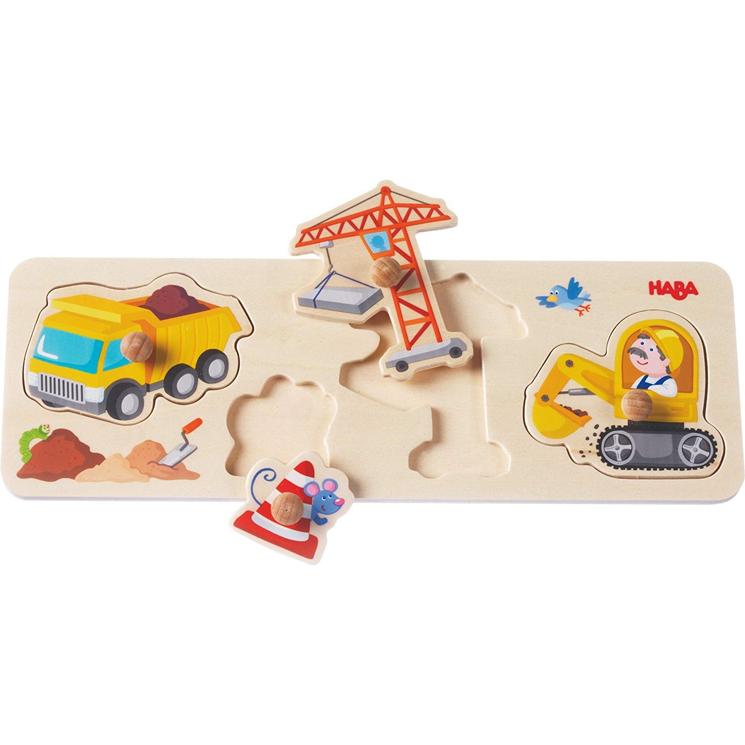 Haba Greif Puzzle Construction Site Puzzle