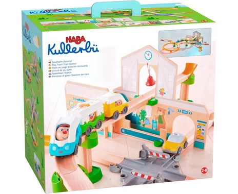 HABA Kullerbü – Railway Station Playset 2500g