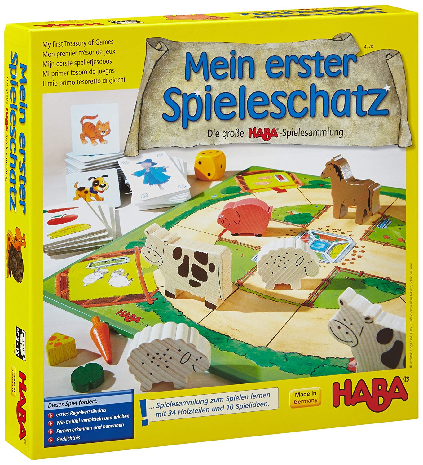Haba My First Treasury Of Games A Great Big Game Collection