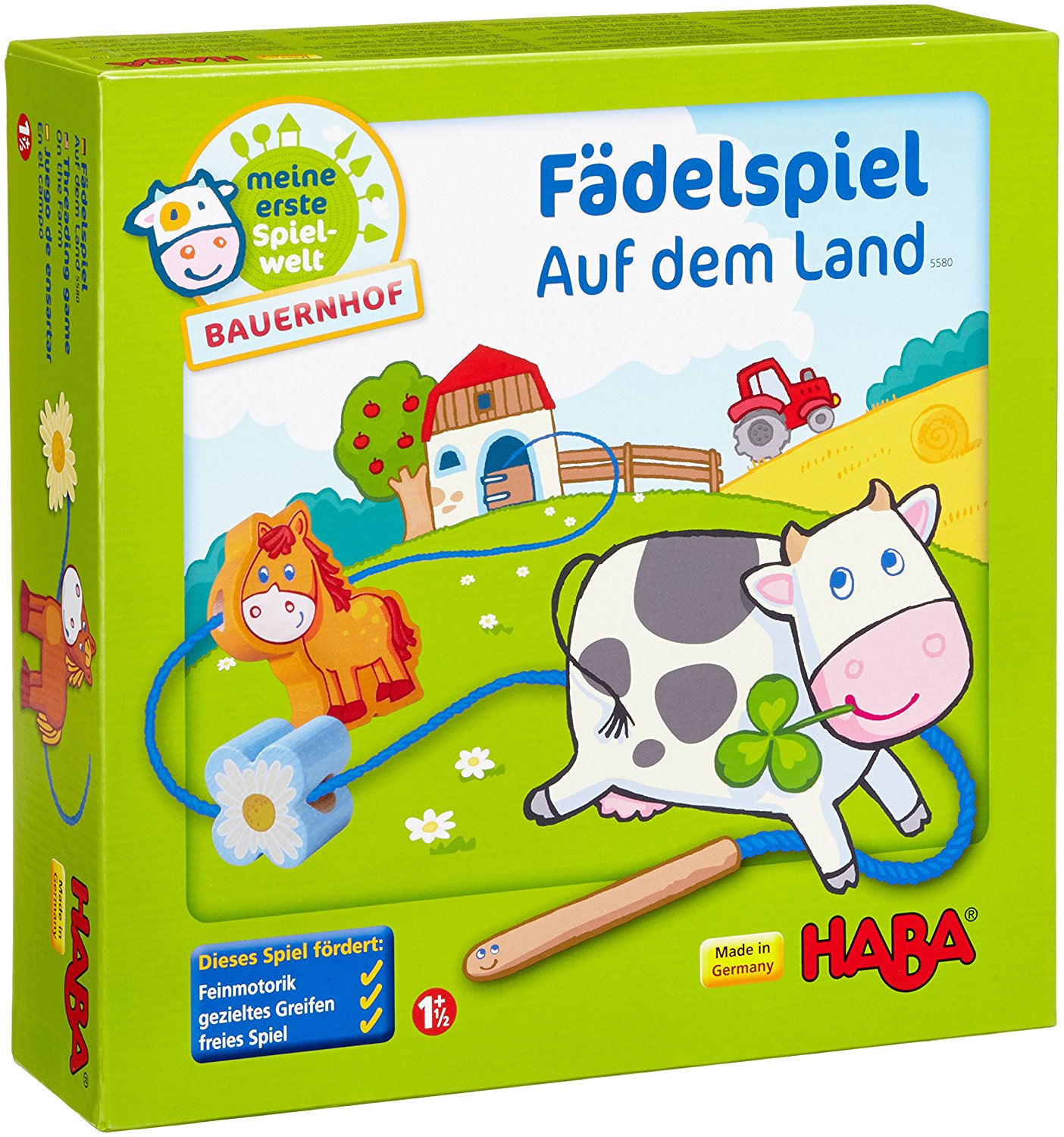 Haba On The Farm Threading Game
