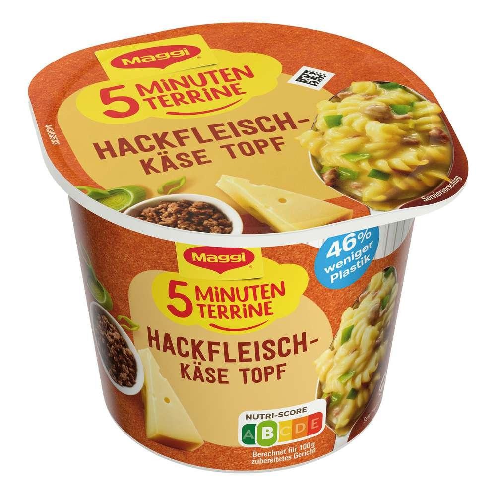 Maggi Minced meat cheese pot, 5 minute terrine