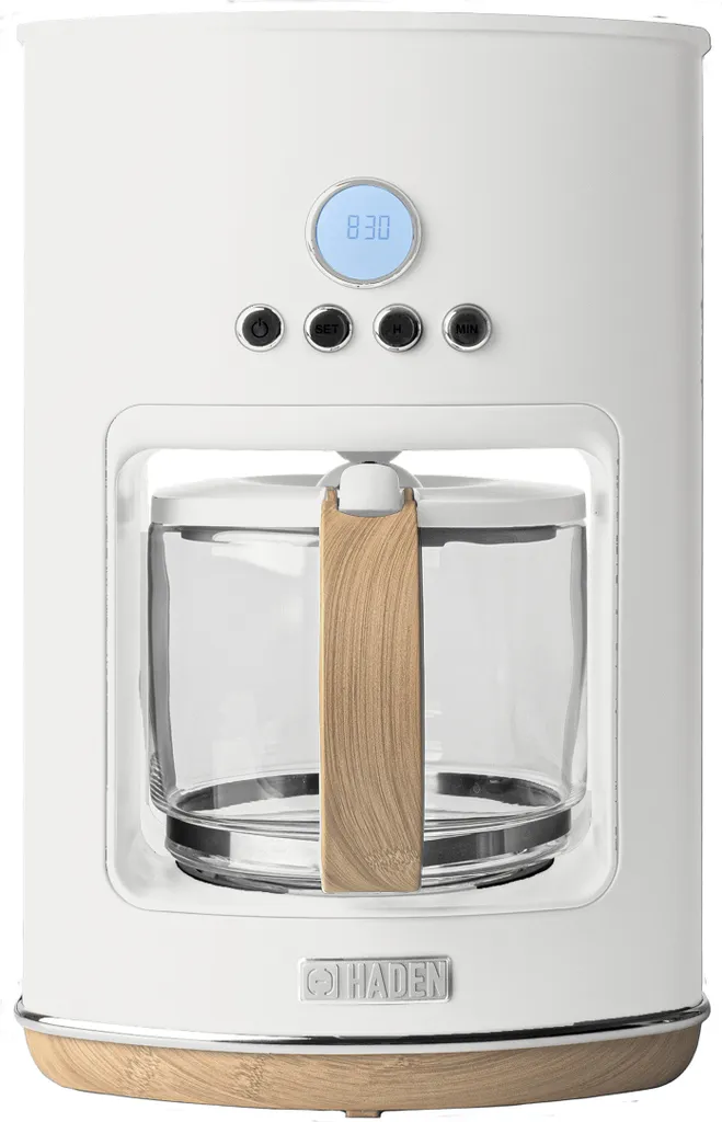 Haden Dorchester White 1.5L Coffee Machine, White